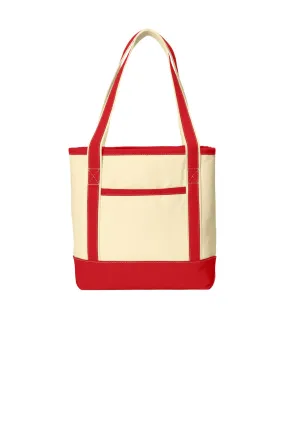 242 BG412 Port Authority Medium Cotton Canvas Boat Tote SKU: BG412