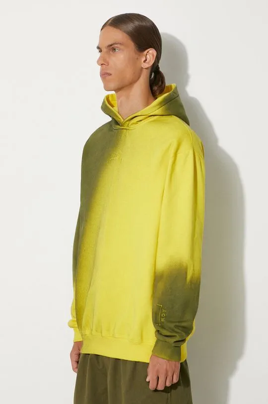 A-COLD-WALL* cotton sweatshirt Gradient Hoodie men's yellow color