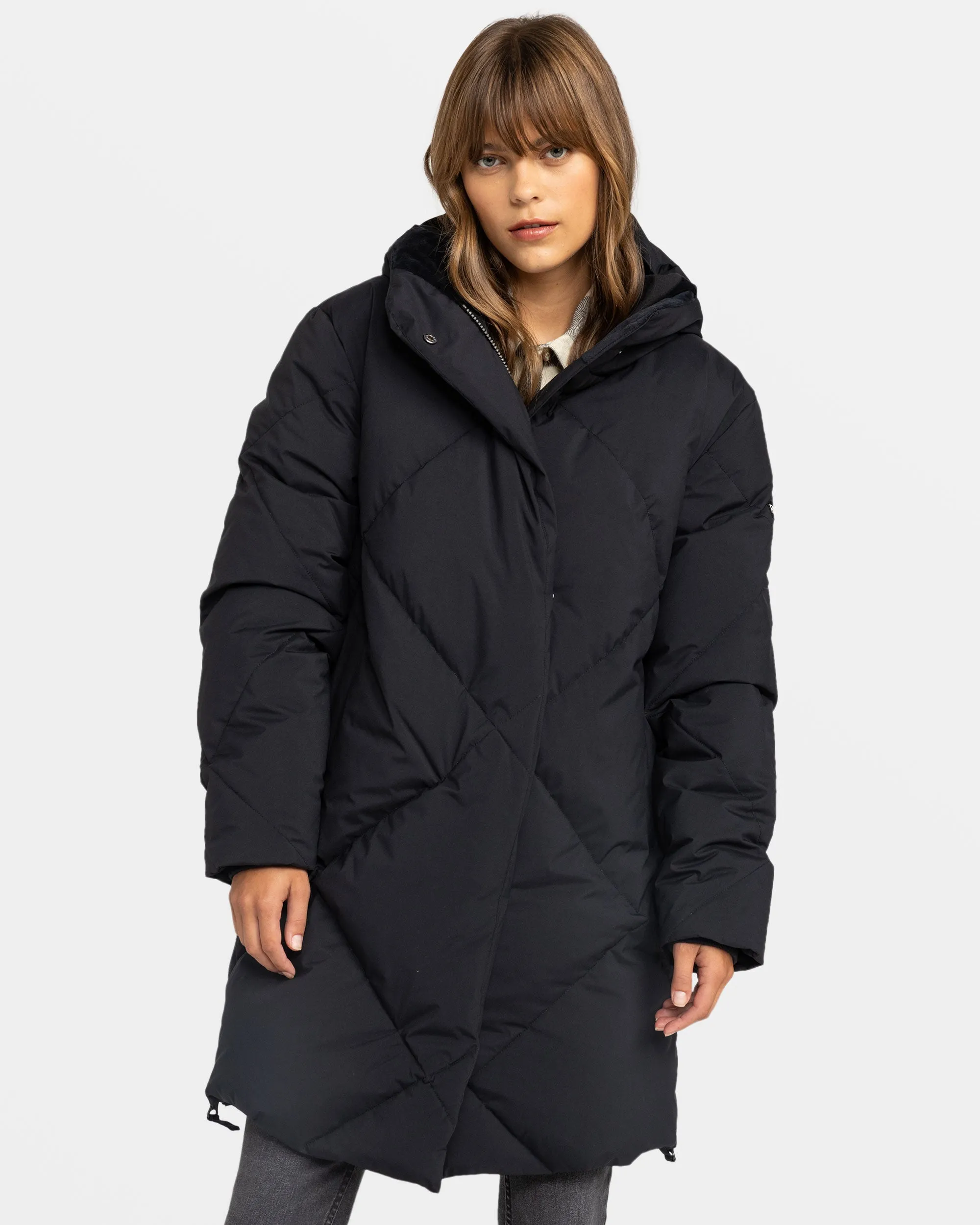 Abbie Insulated Snow Jacket - True Black