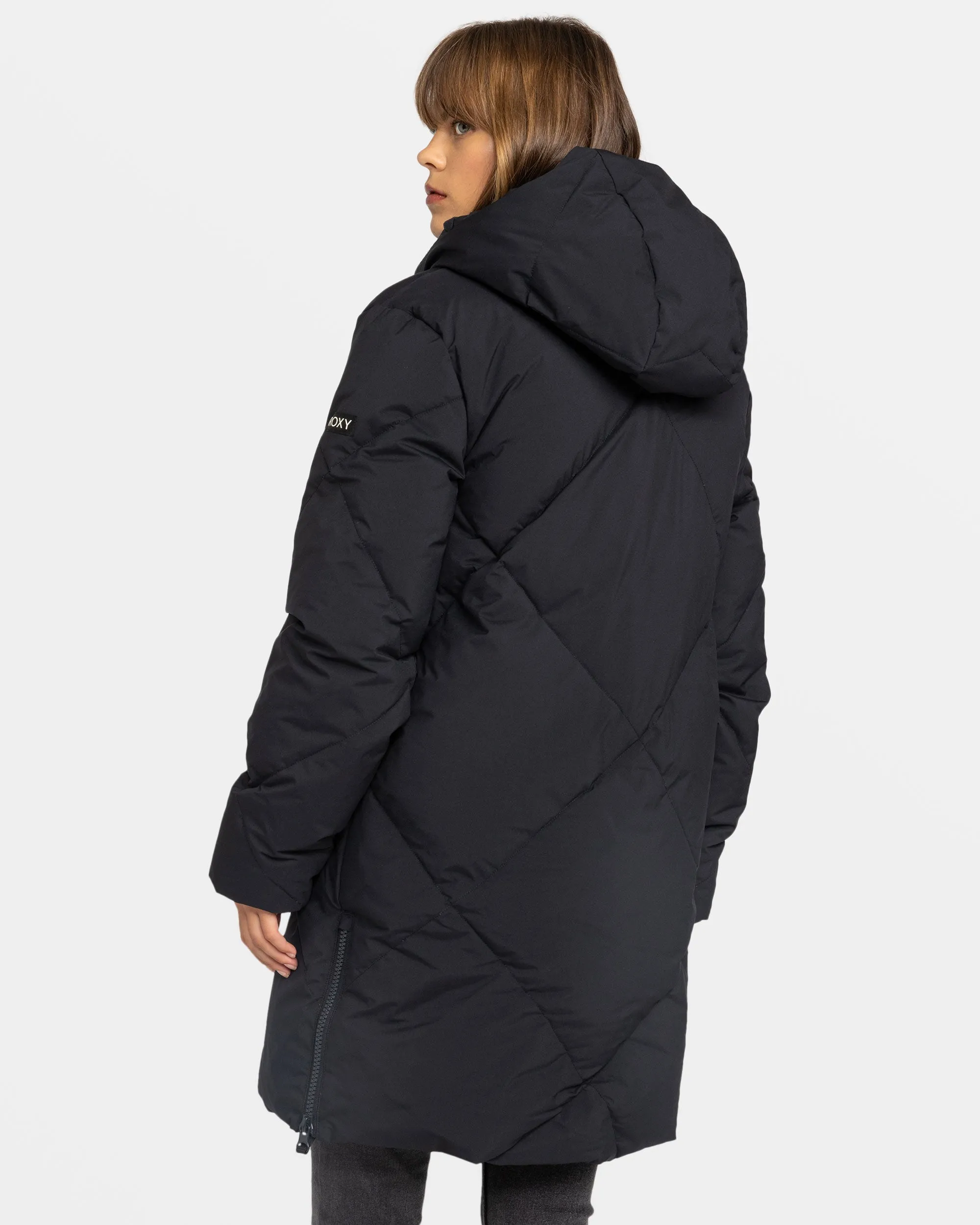 Abbie Insulated Snow Jacket - True Black