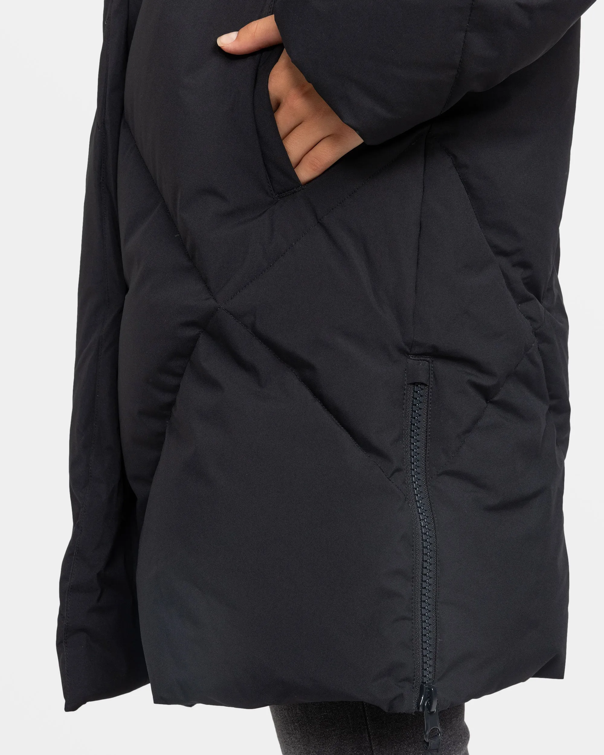 Abbie Insulated Snow Jacket - True Black