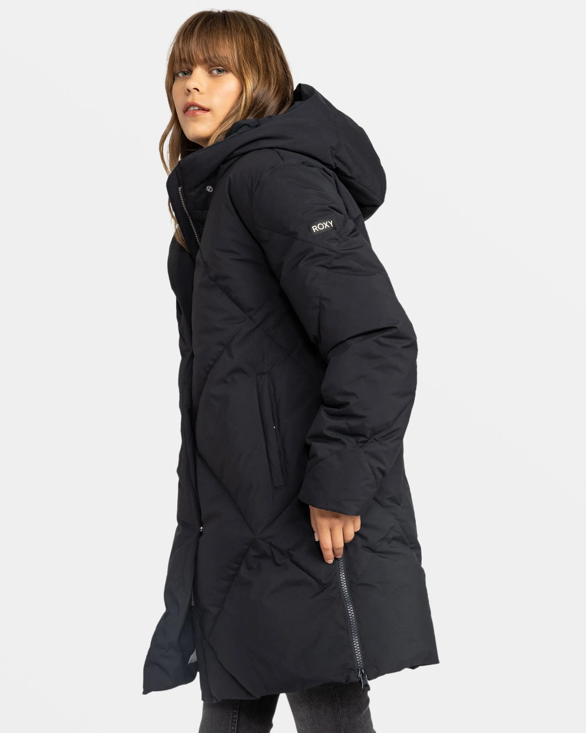 Abbie Insulated Snow Jacket - True Black