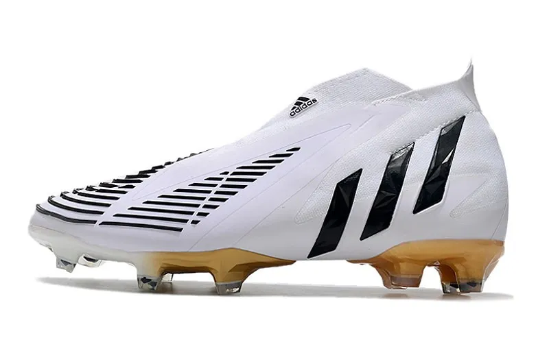 adidas Predator Edge+ FG Al Hilm - White/Black/Metallic Gold