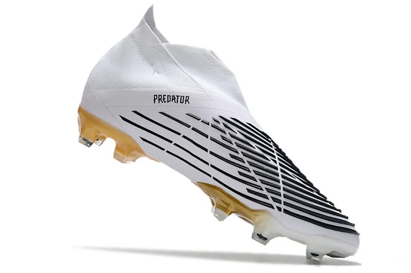 adidas Predator Edge+ FG Al Hilm - White/Black/Metallic Gold