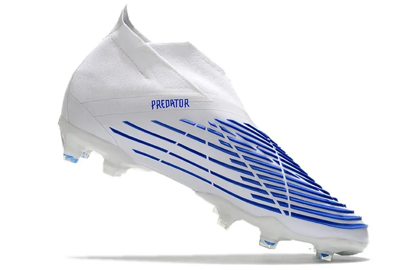 adidas Predator Edge+ FG Diamond Edge - White/Blue/White