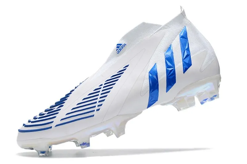 adidas Predator Edge+ FG Diamond Edge - White/Hi-Res Blue/White