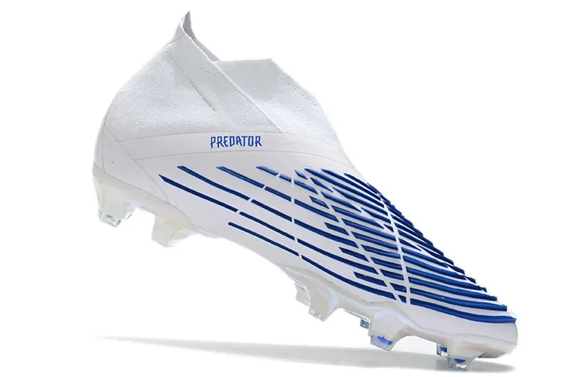 adidas Predator Edge+ FG Diamond Edge - White/Hi-Res Blue/White