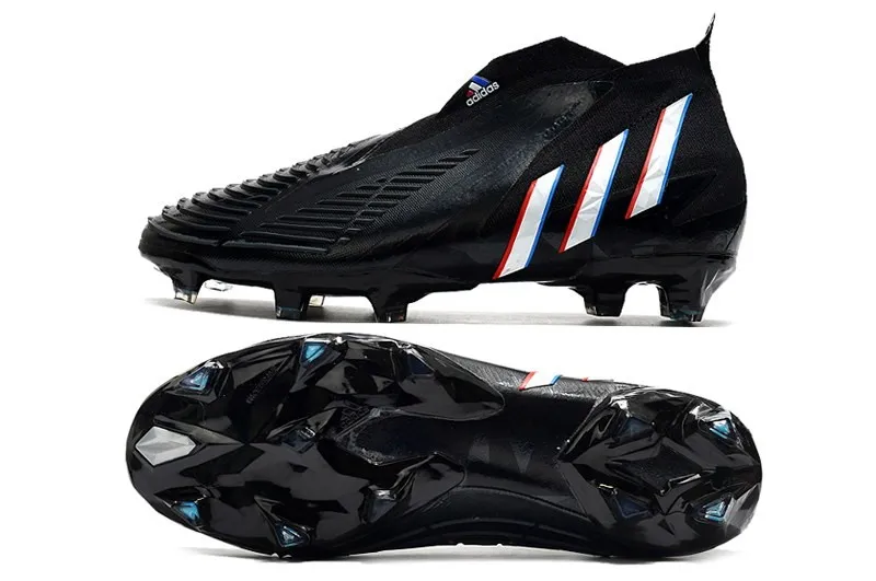 adidas Predator Edge+ FG Edge of Darkness - Black/White/Vivid Red