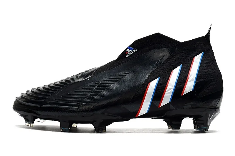 adidas Predator Edge+ FG Edge of Darkness - Black/White/Vivid Red