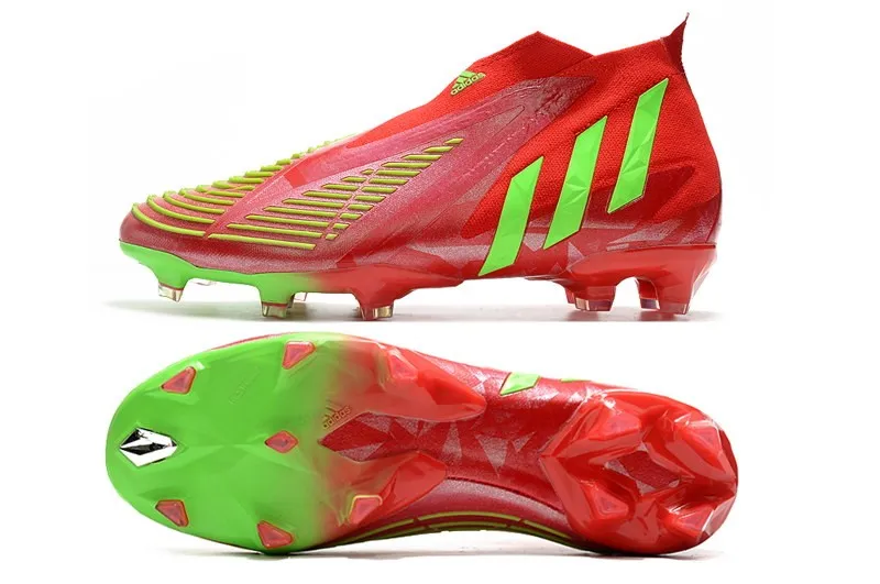 adidas Predator Edge+ FG Game Data - Red/Green/Core Black