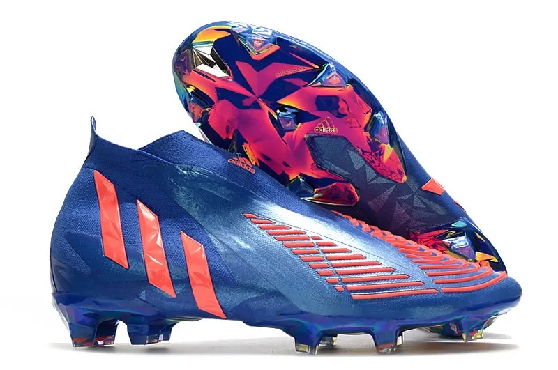 adidas Predator Edge+ FG Sapphire Edge - Hi-Res Blue/Orange