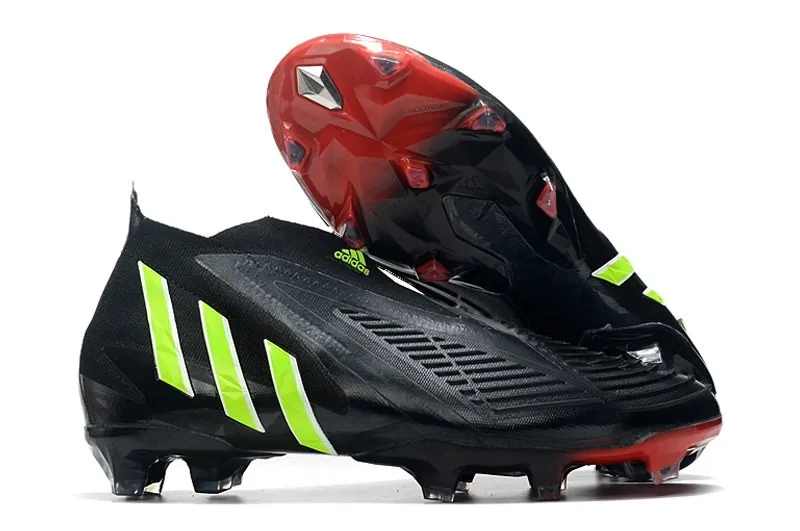 adidas Predator Edge+ FG Shadowportal - Black/Yellow/Solar Red