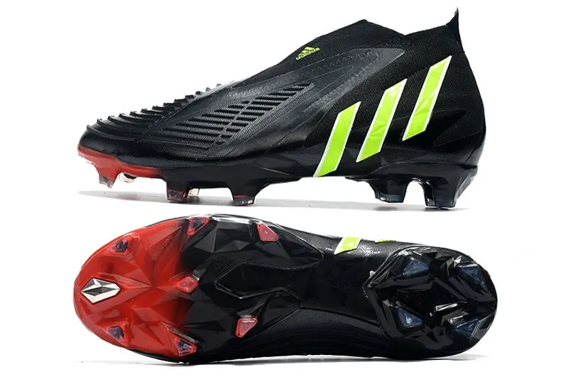 adidas Predator Edge+ FG Shadowportal - Black/Yellow/Solar Red