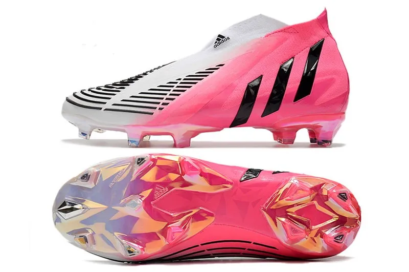 adidas Predator Edge LZ+ FG Beckham - Solar Pink/Black/White