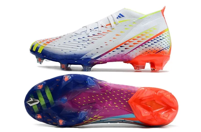 adidas Predator Edge.1 FG Al Rihla 2022 World Cup - White/Yellow/Power Blue