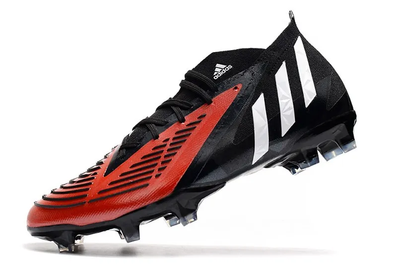 adidas Predator Edge.1 FG Football - Black/White/Red