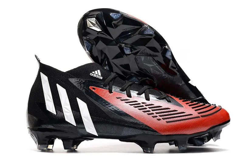 adidas Predator Edge.1 FG Football - Black/White/Red