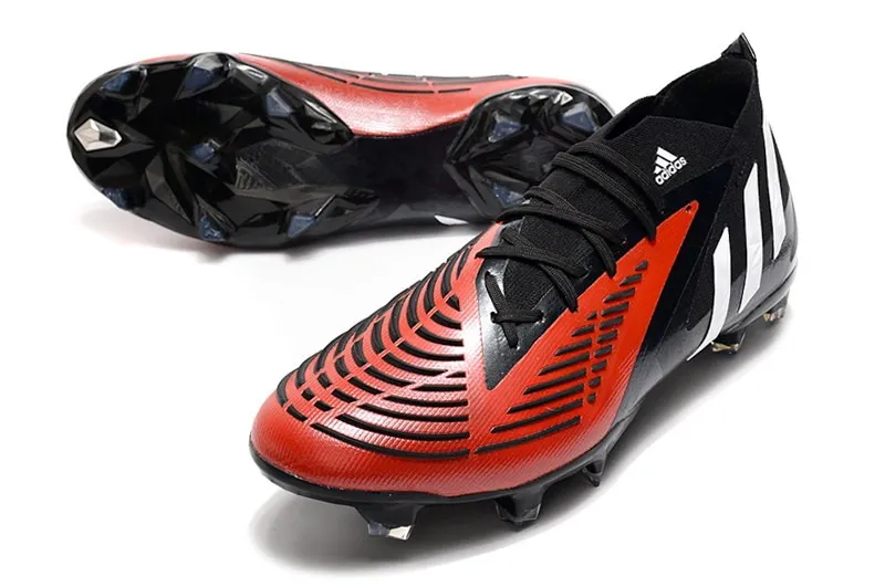 adidas Predator Edge.1 FG Football - Black/White/Red