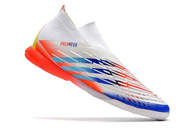 adidas Predator Edge.1 Indoor Al Rihla 2022 World Cup - White/Yellow/Power Blue