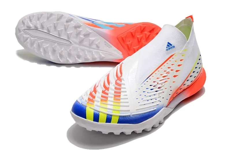 adidas Predator Edge.1 Turf Al Rihla 2022 World Cup - White/Yellow/Power Blue