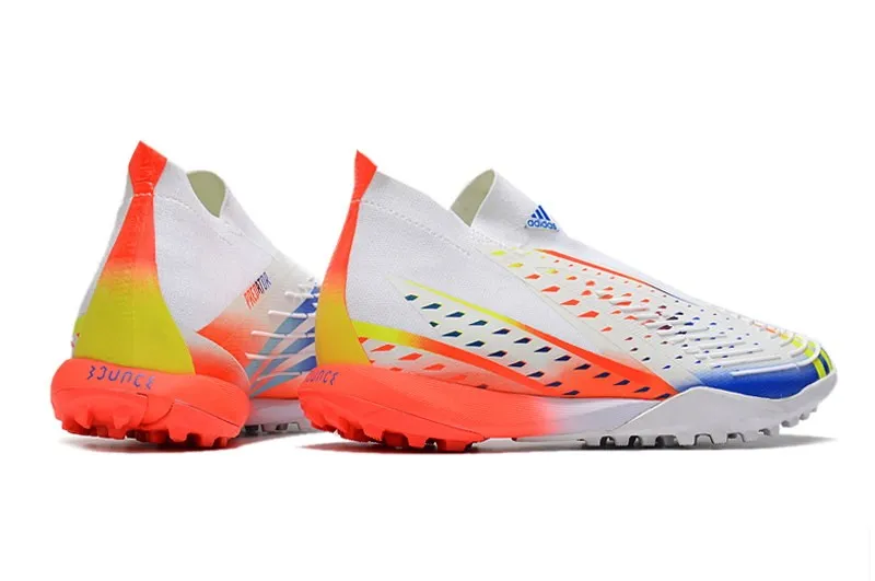 adidas Predator Edge.1 Turf Al Rihla 2022 World Cup - White/Yellow/Power Blue