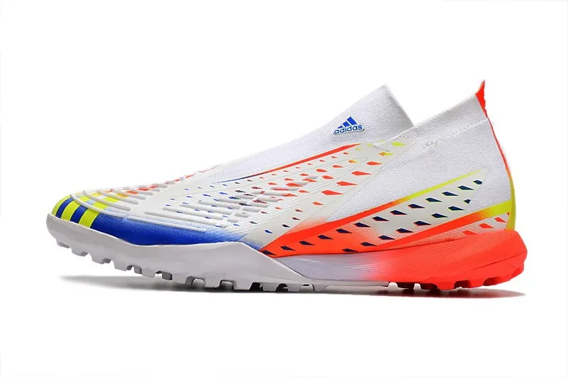 adidas Predator Edge.1 Turf Al Rihla 2022 World Cup - White/Yellow/Power Blue