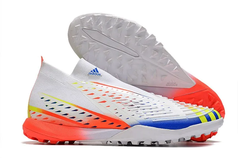 adidas Predator Edge.1 Turf Al Rihla 2022 World Cup - White/Yellow/Power Blue