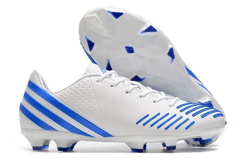 adidas Predator LZ 1 FG - White/Hi-Res Blue/White