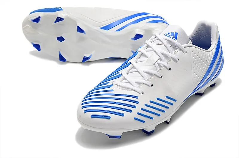 adidas Predator LZ 1 FG - White/Hi-Res Blue/White