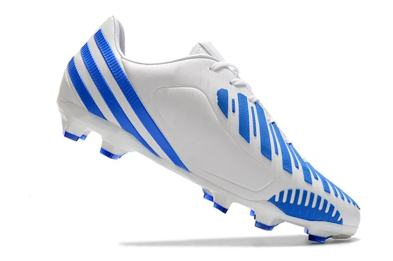 adidas Predator LZ 1 FG - White/Hi-Res Blue/White