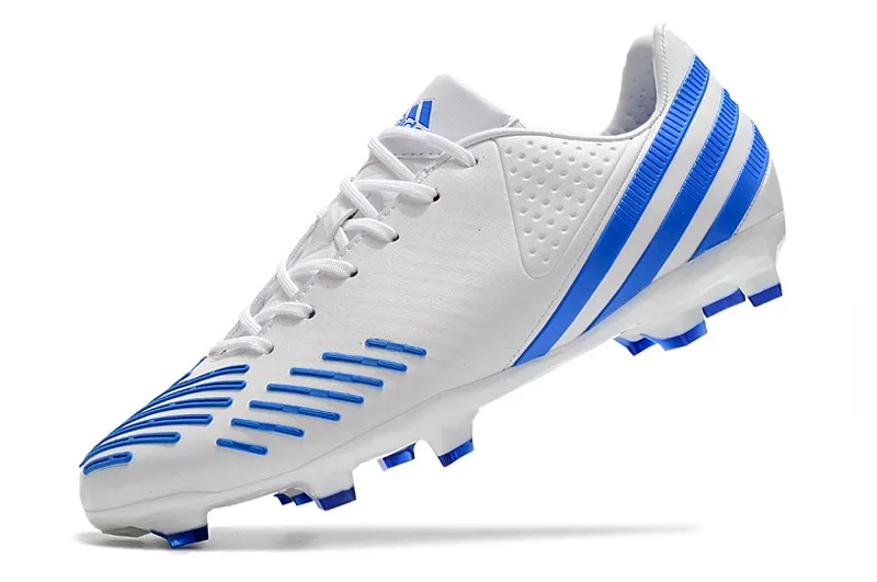 adidas Predator LZ 1 FG - White/Hi-Res Blue/White