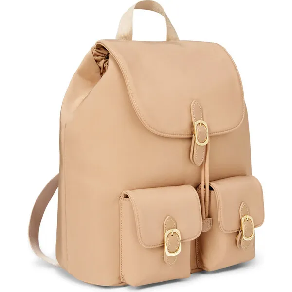 Age of Innocence Jamie Multi-Pocket Backpack, Beige