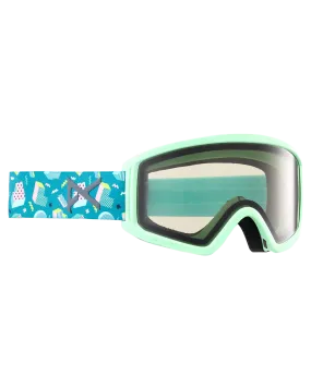 Anon Kids' Tracker 2.0 Snow Goggles - 90'S Vibe/Smoke Lens