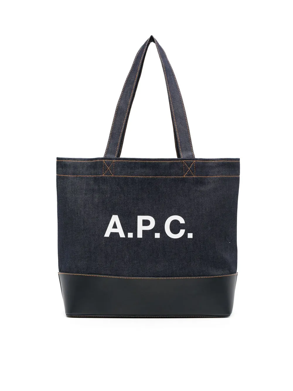 A.P.C. Borsa Tote Axel Dark Navy