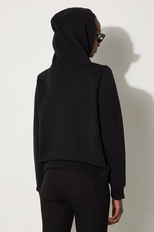 A.P.C. cotton sweatshirt Hoodie Item F women's black color