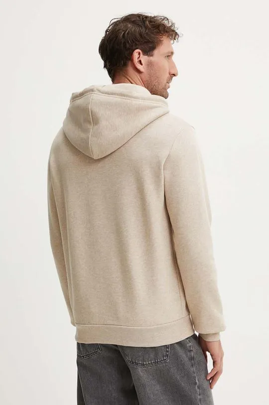 A.P.C. sweatshirt hoodie standard rue madame GOTS beige color hooded COHBV.M27914