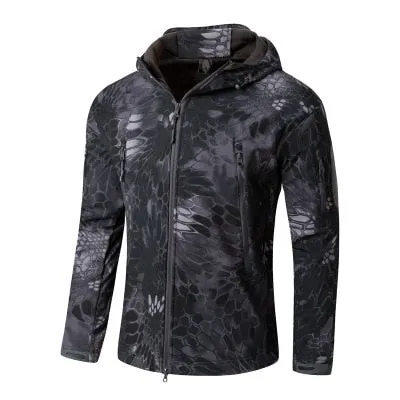 Ashore Shop Men's Waterproof Windproof Tactical Military Jacket