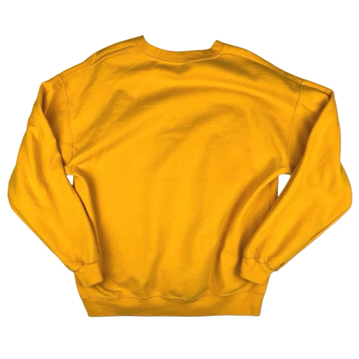 Askan Unisex NYC Taxi Cab Crew Neck Oversized Pullover Sweatshirt Top Size L