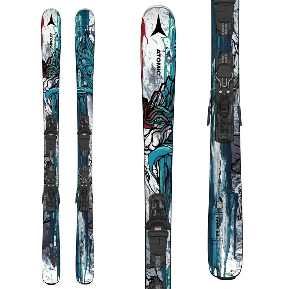 atomic bent 85 ski with m10 gw binding