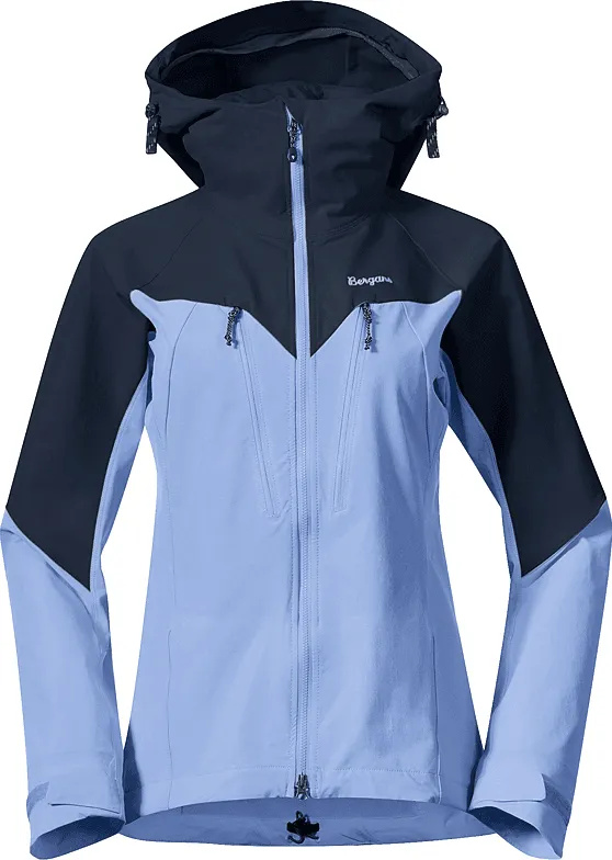 Bergans Women's Tind Softshell Jacket  Blueberry Milk/Navy Blue | Buy Bergans Women's Tind Softshell Jacket  Blueberry