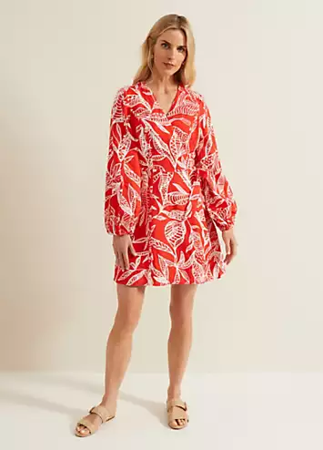 Charlotte Red Wrap Mini Dress by Phase Eight | Look Again