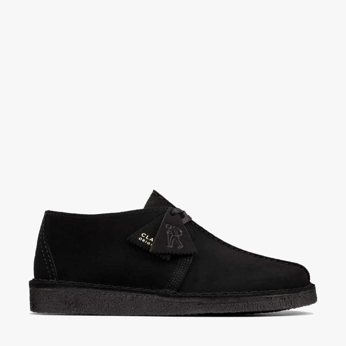 Clarks Desert Trek - Black Suede