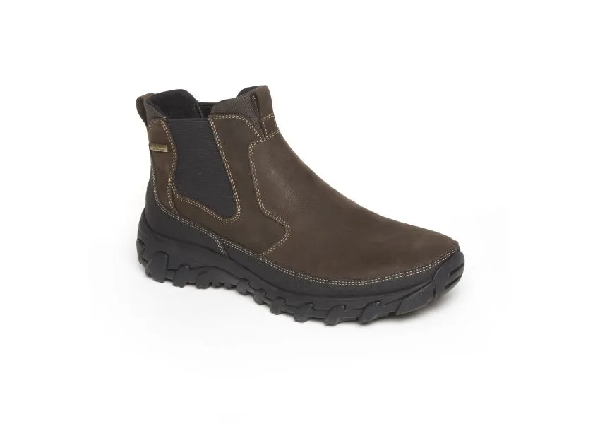 Cold Springs Plus Dark Brown Leather Chelsea Boot