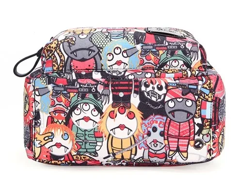 Colorful Cartoon Comic Vampires Punk Rock Backpack