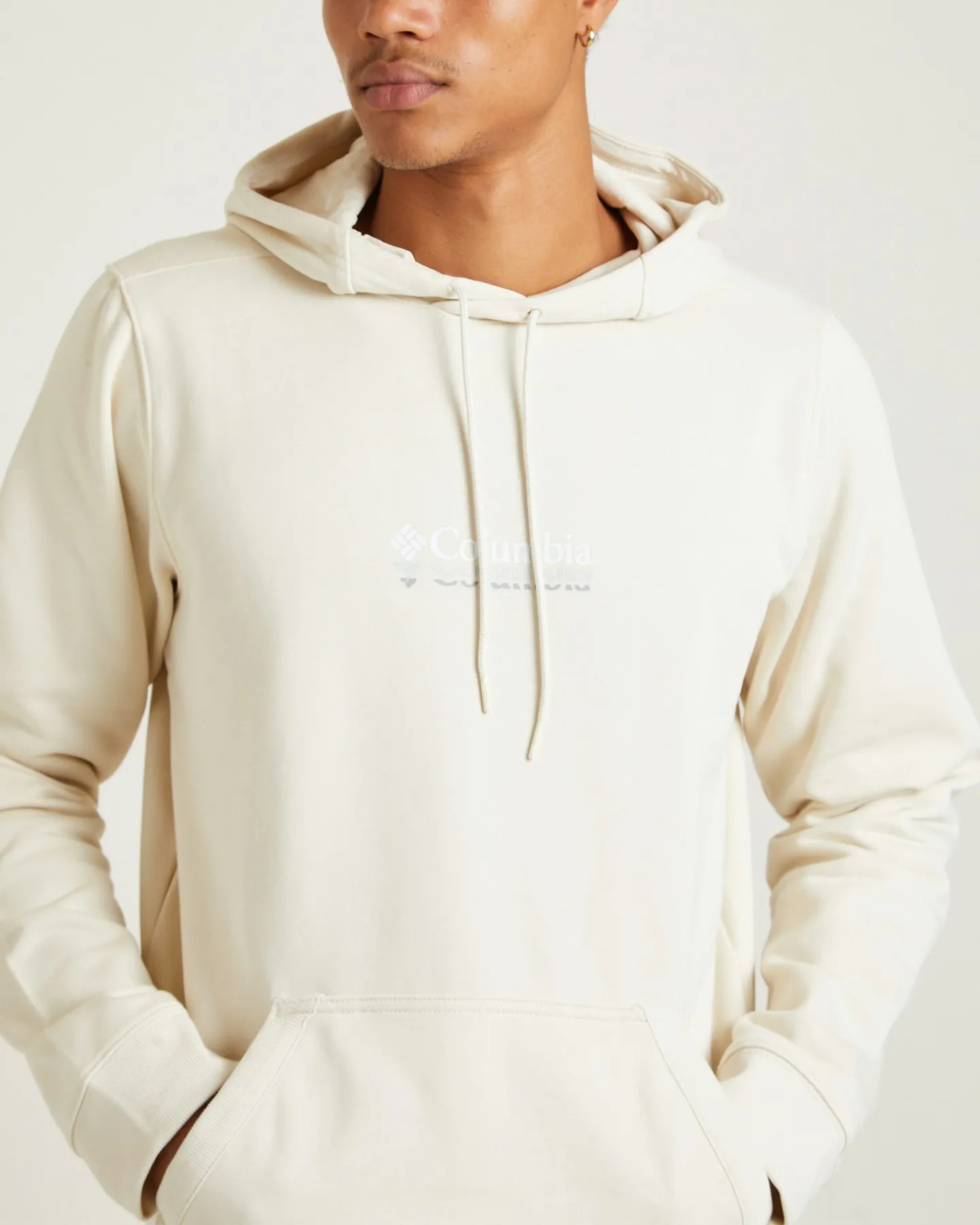 Columbia Csc Basic Logo Li Hoodie - Natural | SurfStitch