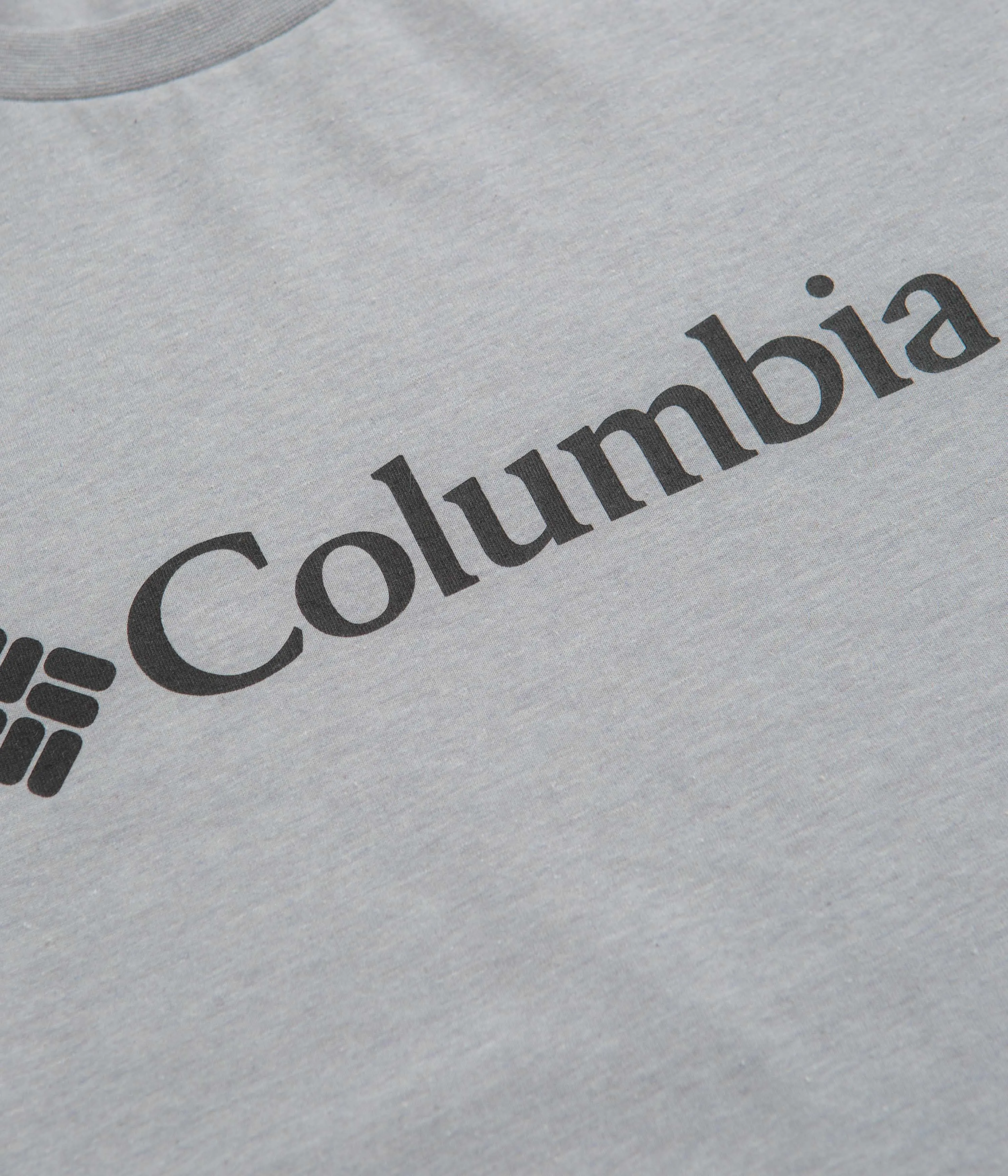 Columbia CSC Basic Logo T-Shirt - Grey Heather / Black / Black