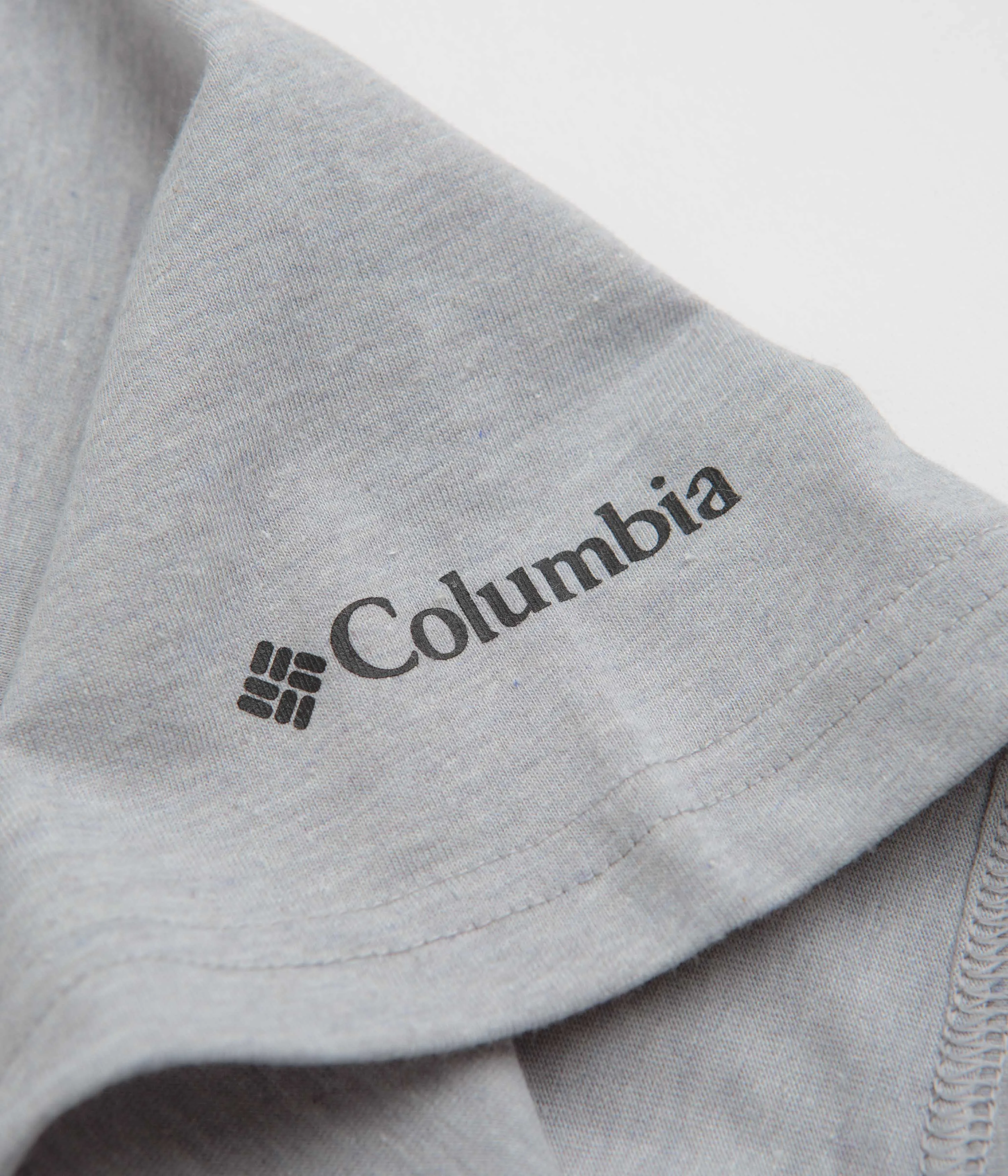 Columbia CSC Basic Logo T-Shirt - Grey Heather / Black / Black