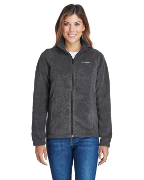 Columbia Ladies Benton Springs Full Zip Fleece 6439 Charcoal Hthr