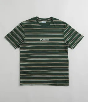 Columbia Somer Slope Striped T-Shirt - Spruce