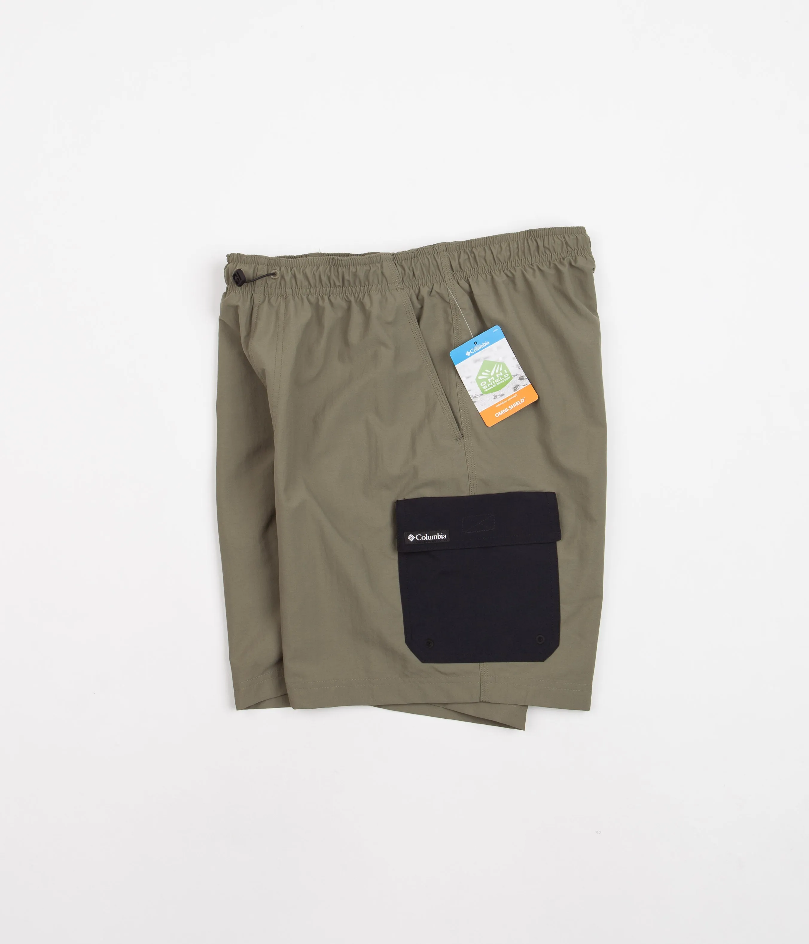 Columbia Summerdry Brief 7 Shorts - Stone Green